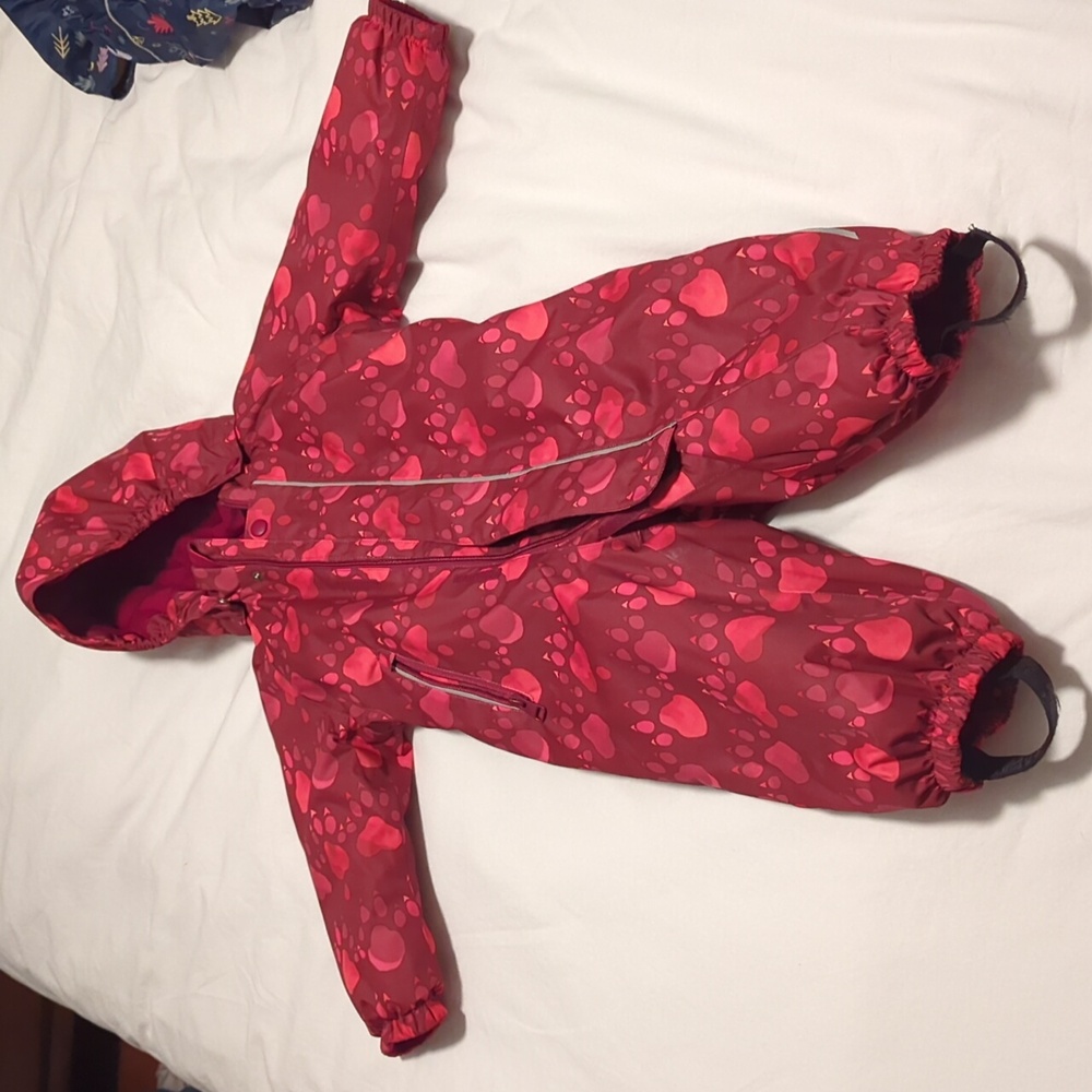 Reima Puhuri Paw Print Snow Suit